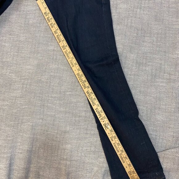 Naked & Famous Skinny Guy Deep Indigo Stretch Selvedge Denim Button Fly Jeans 32 - Picture 9 of 10